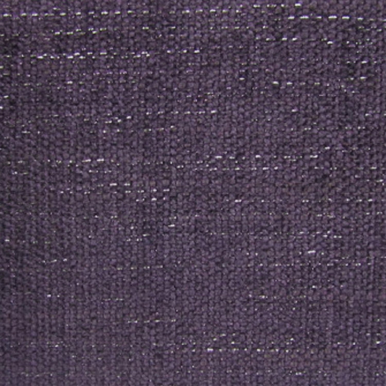 Glam Fabric Athena Plum - Linen Like Upholstery Fabric