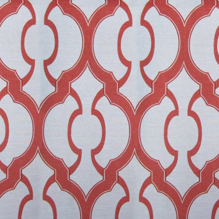 Glam Fabric Mila Coral - Woven Upholstery Fabric