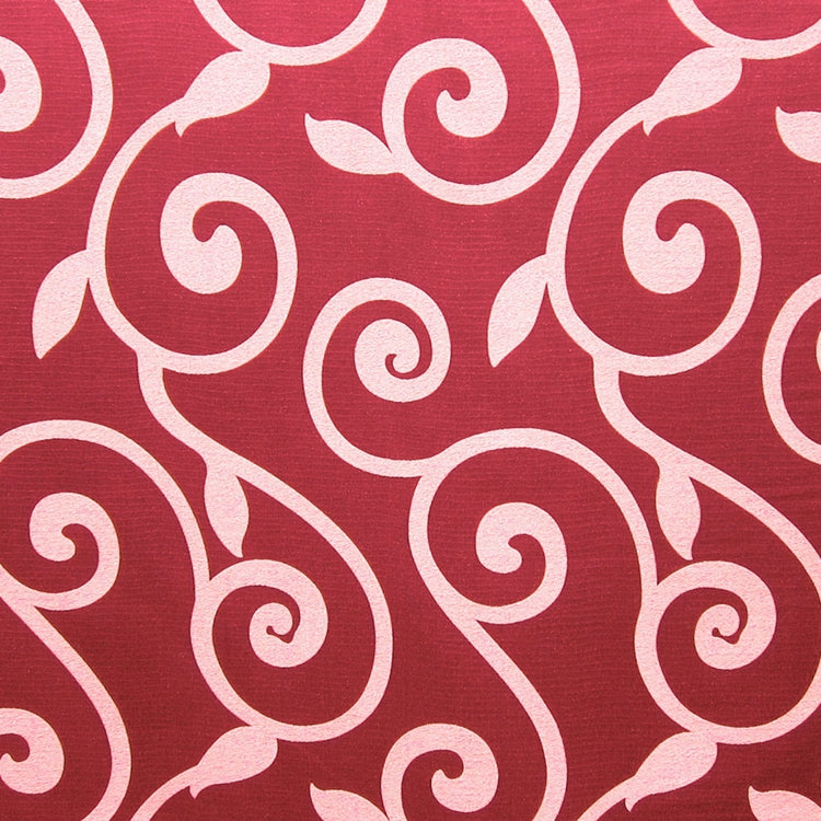 Glam Fabric Rene Cranberry - Woven Upholstery Fabric