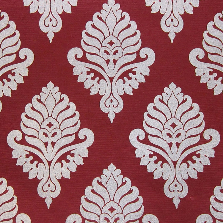 Glam Fabric Shelby Red - Woven Upholstery Fabric