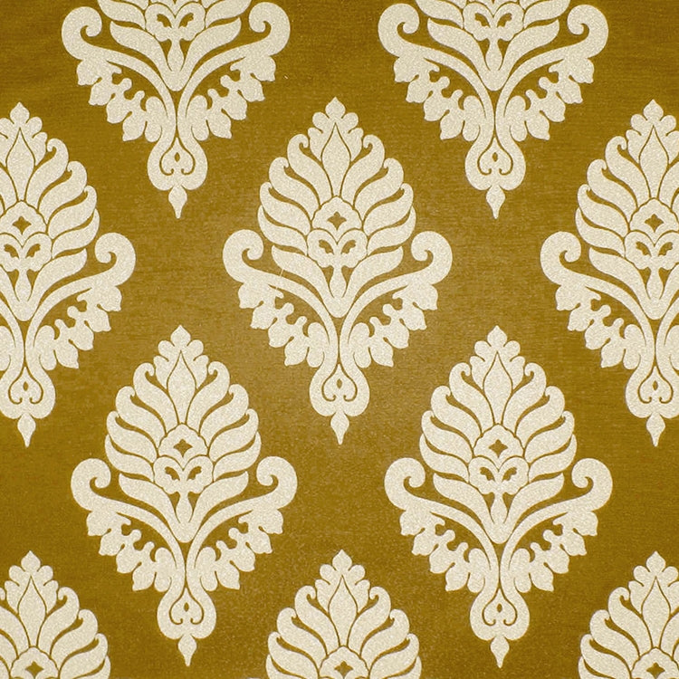 Glam Fabric Shelby Gold - Woven Upholstery Fabric