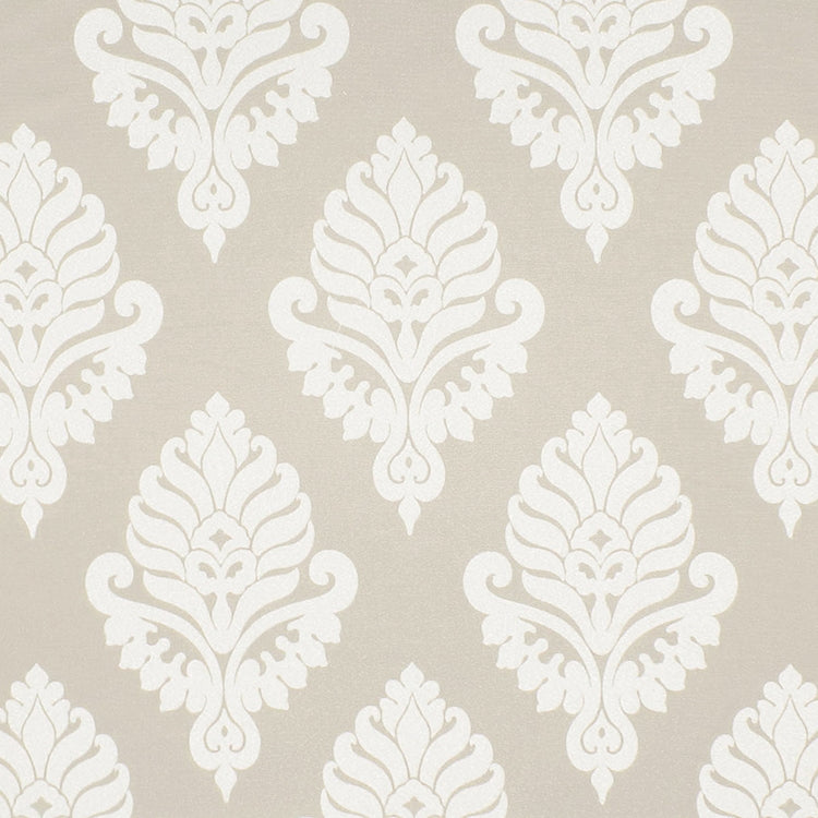 Glam Fabric Shelby Ivory - Woven Upholstery Fabric