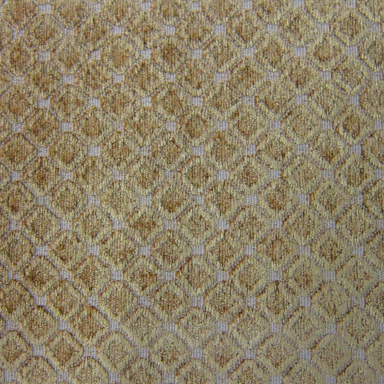 Glam Fabric Cobblestones Gold - Chenille Upholstery Fabric