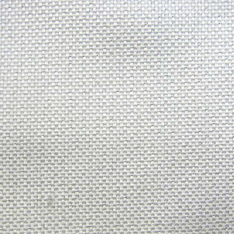 Glam Fabric Alamo White - Linen Like Upholstery Fabric