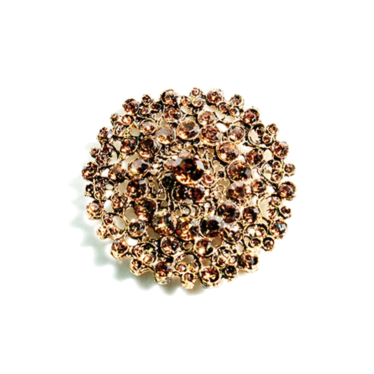 Glam Fabric Grand Topaz Brooch