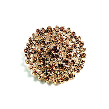 Load image into Gallery viewer, Glam Fabric Grand Topaz Brooch