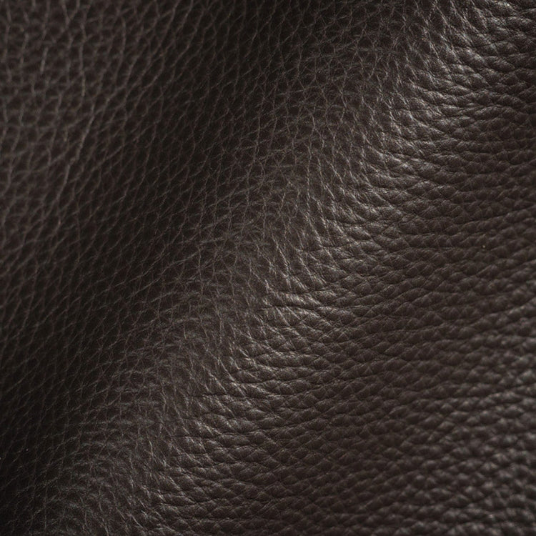 Glam Fabric Abalone Dark Brown - Leather Upholstery Fabric