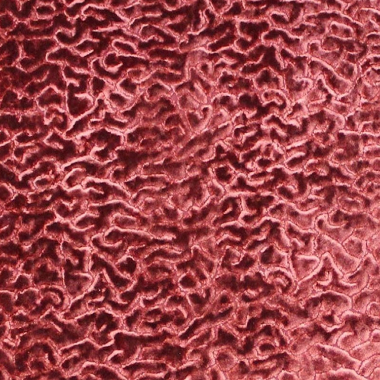 Glam Fabric Alkali Terracotta  - Velvet Upholstery Fabric