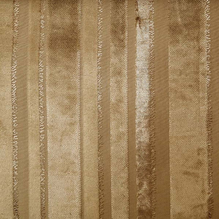 Glam Fabric Tiret Gold - Velvet Upholstery Fabric