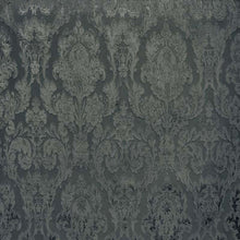 Load image into Gallery viewer, Glam Fabric Fiora Gray - Velvet Upholstery Fabric