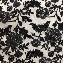 Load image into Gallery viewer, Glam Fabric Vidara Black - Velvet Upholstery Fabric