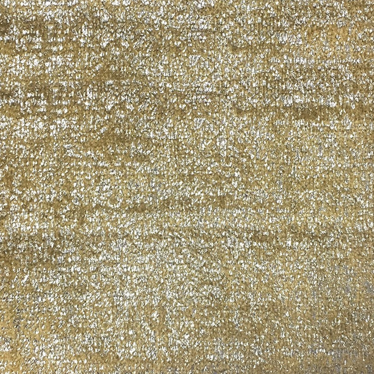 Glam Fabric Avenue Brass - Velvet Upholstery Fabric