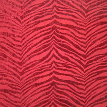 Load image into Gallery viewer, Glam Fabric Mowgli Red - Chenille Upholstery Fabric