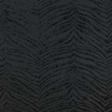 Load image into Gallery viewer, Glam Fabric Mowgli Black - Chenille Upholstery Fabric