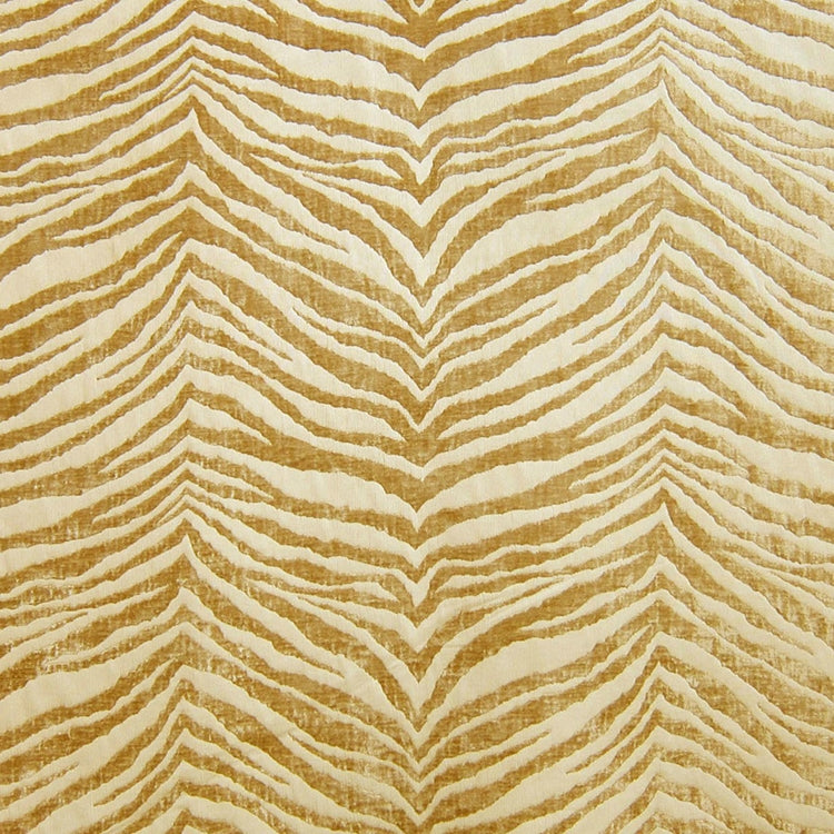 Glam Fabric Mowgli Gold - Chenille Upholstery Fabric