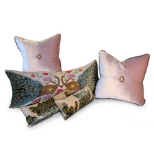 Load image into Gallery viewer, Peacock Blush 5 PC. Pillow Set